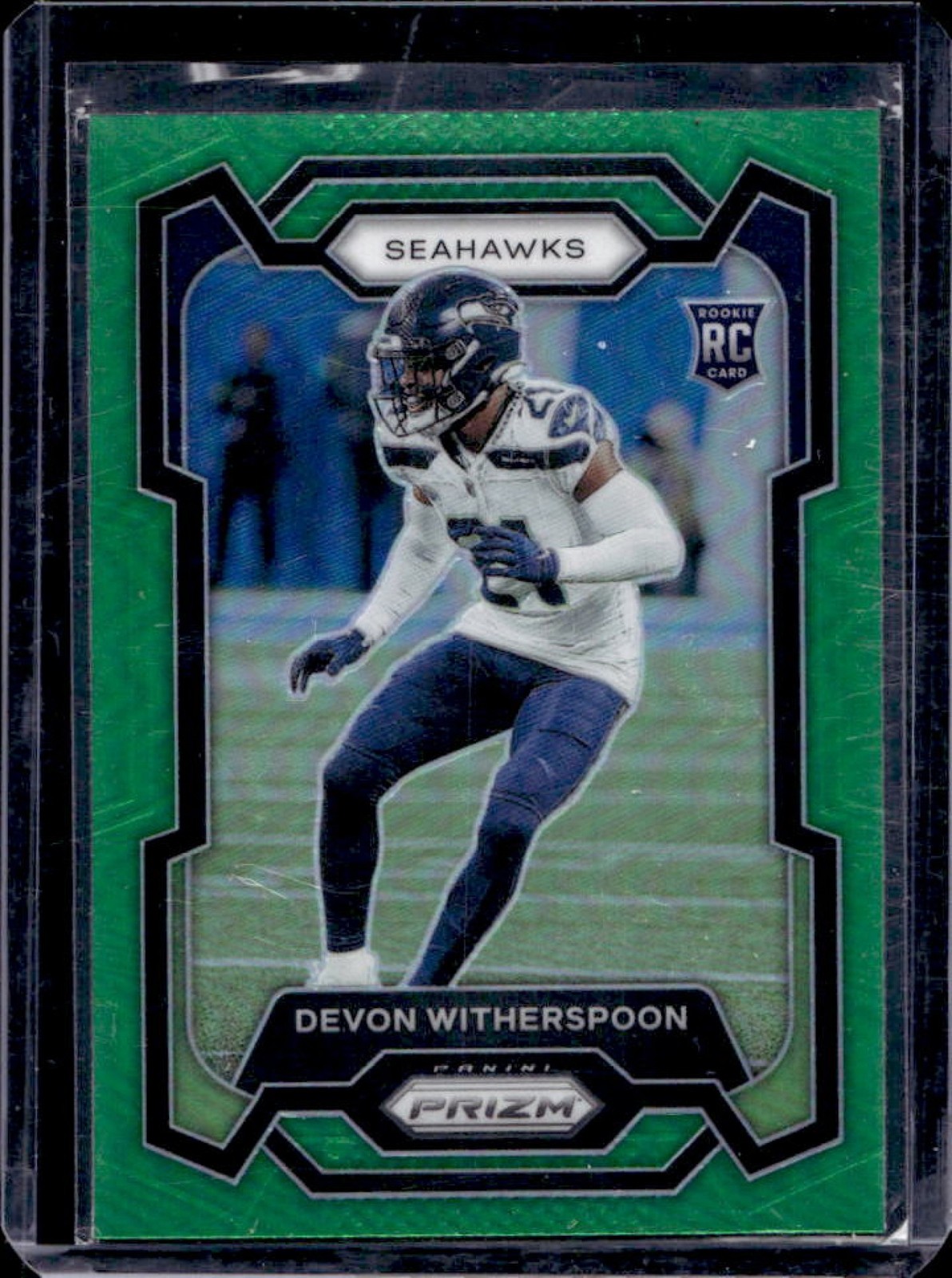 2023 Prizm Devon Witherspoon RC Green Rookie #389 Seahawks