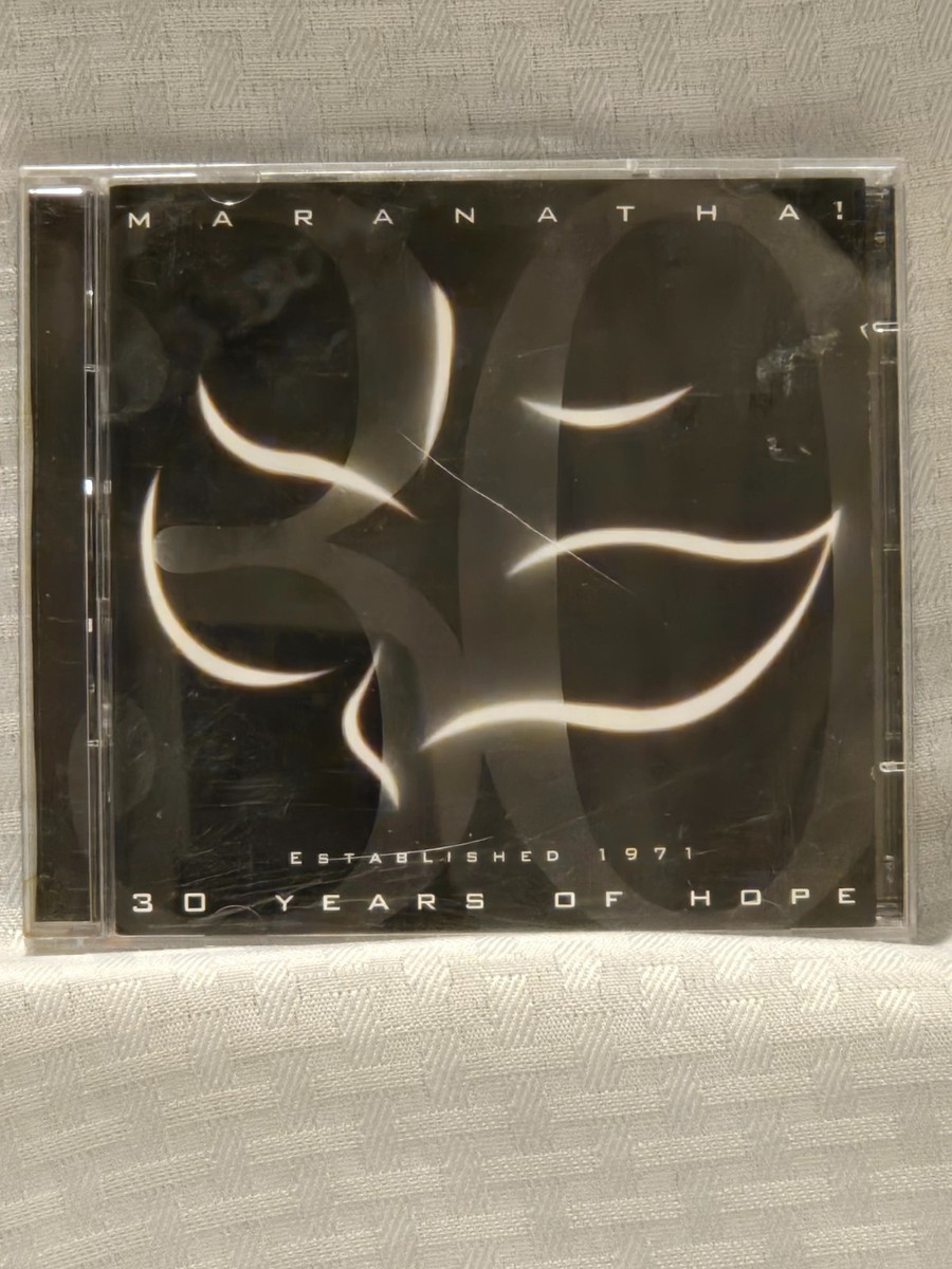 Maranatha! 30 Years Of Hope 2-Disc Audio CD Album 2001, Christian 