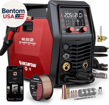Icontrol MIG205 Pro MIG Welder 205A 120V 240V Gas Mig/Gasless Flux MIG/MMA Stick