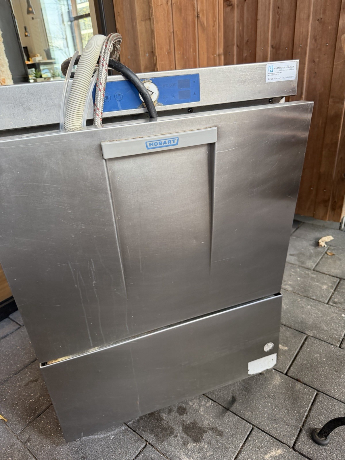 Hobart Spülmaschine Gastronomi Edelstahl