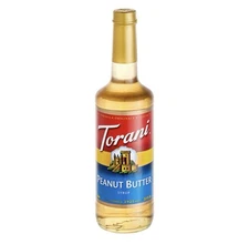 Torani Peanut Butter Flavoring Syrup 750 mL Glass Bottle 880362542