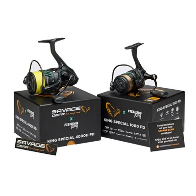 Savage Gear Fishing-King Special 1000 - 4000 FD Spinnrolle