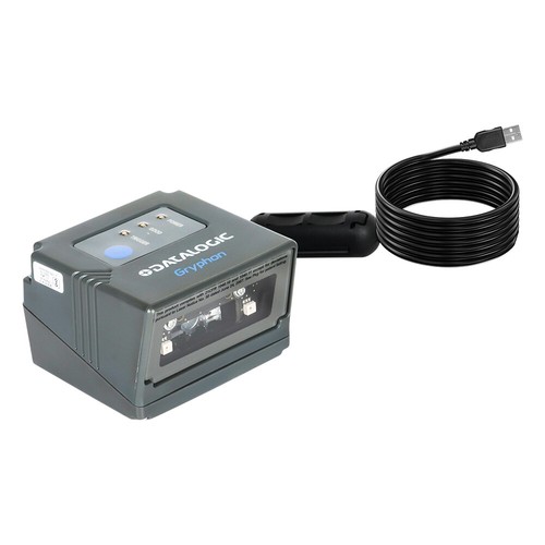 Datalogic Gryphon GFS4470/GFS4450 USB/RS232 Fixed Mount 1D 2D Barcode Scanner - Bild 4 von 13