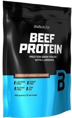 BioTech USA Beef Protein 500g Eiweiss Pulver Muskelaufbau (43,98 /kg)