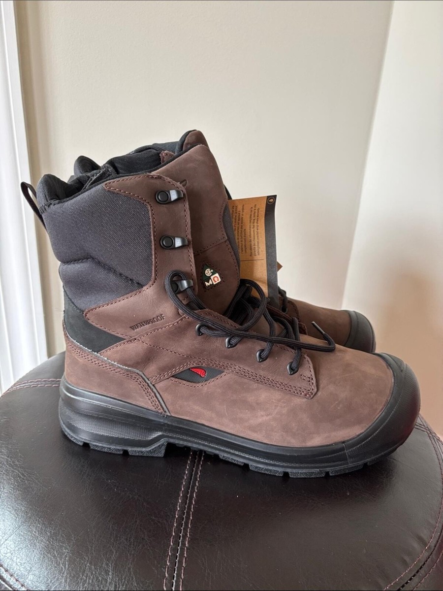 Red Wing 3033 Brown Men's Leather Work Boots - Waterproof Lace-Up