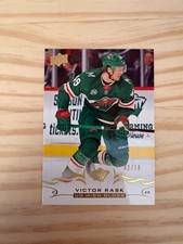 2018-19 Upper Deck High Gloss #509 Victor Rask 02/10 RARE ! - Minnesota Wild