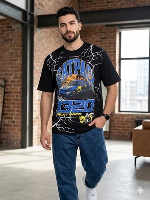 Dodge X Reason Scatpack 1320 T Shirt Limited Edition  X-Large Race Car