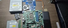 PC Computer Parts Lot – Motherboards, CPU, RAM, HDDs, Fans, Heatsink – AS-IS