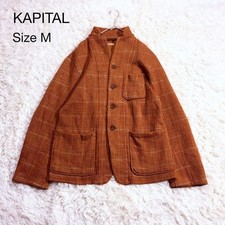 KAPITAL Fleece Tweed Tailored Jacket KOBE Men Size M Pre-owned made in Japan