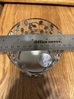 NEW, Bath & Body Works Holiday Christmas Lights. Three Wick Silver Candle Holder — photo 9