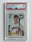 2018 Topps Heritage Shohei Ohtani RC #600 PSA 9 MINT Rookie