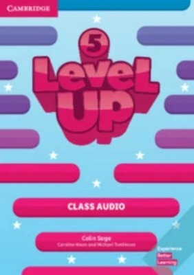 Level up Level 5 Class Audio CDs (5) by Colin Sage (2018, Compact Disc)