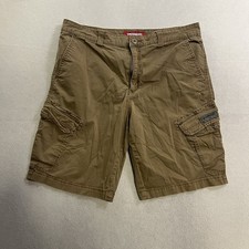 Union Bay Cargo Shorts Men  s Size 36 Brown Tan Grunge Cargo Y2K Baggy Skater