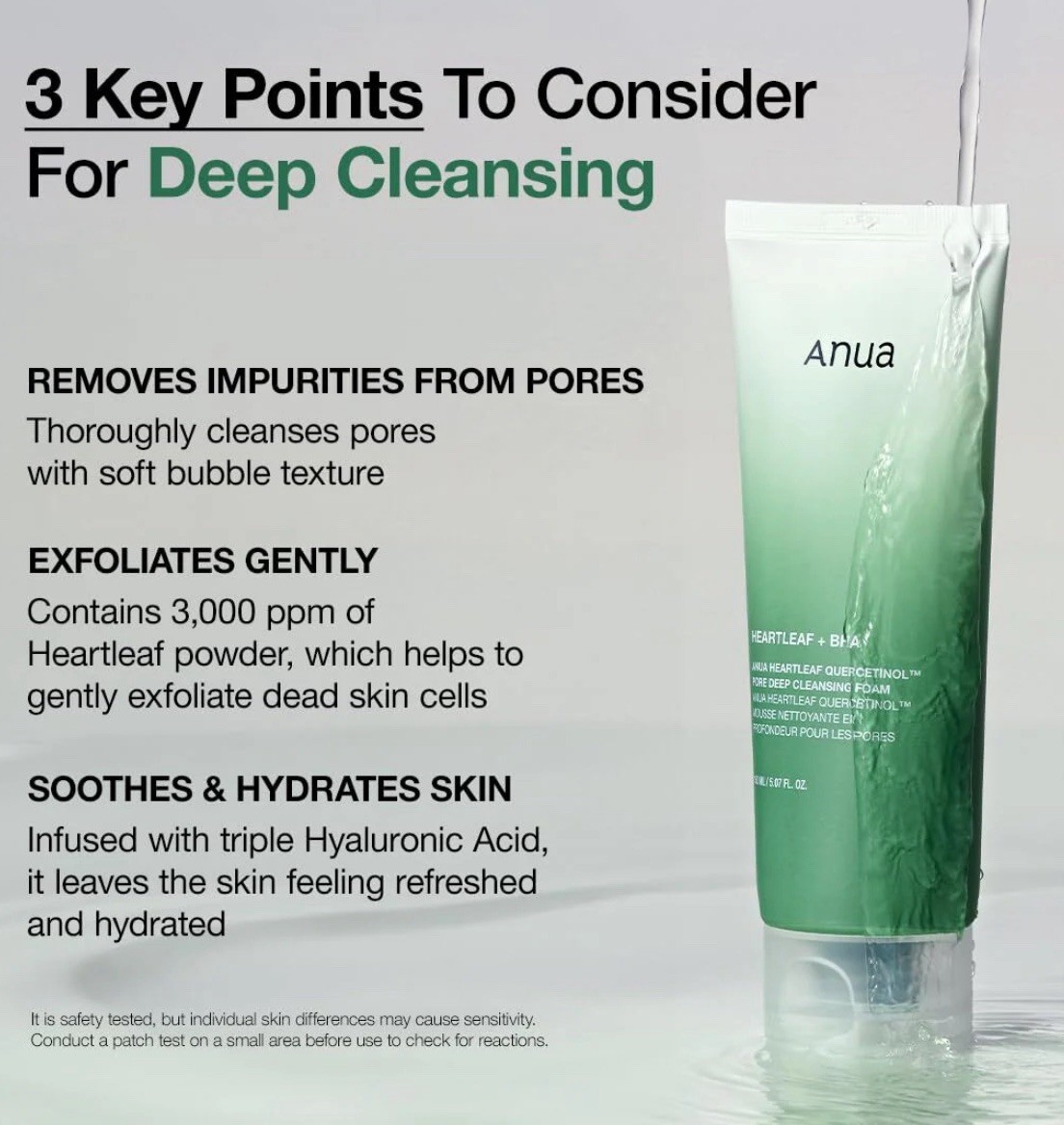 Anua Pore Foam Cleanser Super Value Set - 2 Full Size (150ml x 2