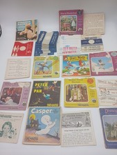 70s Vintage GAF View-Master Lot Envelope Stories Miscellaneous