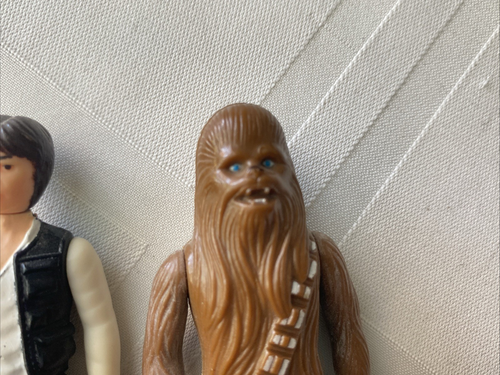 Kenner Star Wars Han Solo y Chewbacca 1977 vintage - Imagen 9 de 10