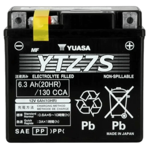 Batteria Yuasa YTZ12S Precaricata Sigillata Per Moto Guzzi MGS 1 1000 (2004-2007) - Pronta All'uso! - Foto 12