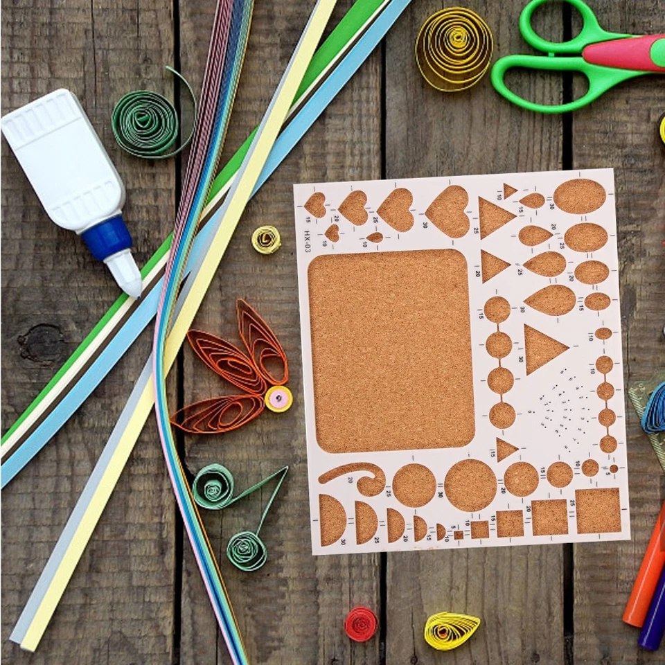  Circle Stencil Template Templates Paper Quilling Tools Rolling Mold - image 2 of 4