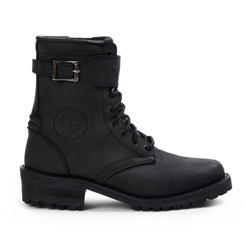 SPADA PISTON CE WP Ladies Motorcycle BOOTS BLACK SIZE 37 - Picture 2 of 5
