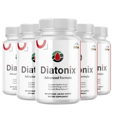 Diatonix-Blood Support- 5 Bottles- 300 Capsules