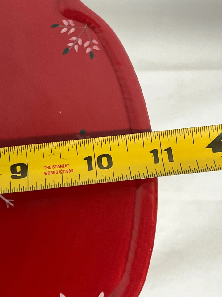 Подставка для торта/лакомства Jolly Ol' Snowy Collection Tracy Porter 6 7/8 дюйма x 11 дюймов б/у в отличном состоянии - Изображение 3 из 4