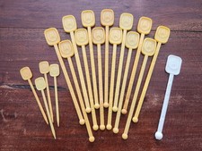 Vintage Western International Hotels Swizzle Stick Partia 17 szt. Naczynia barowe z połowy wieku