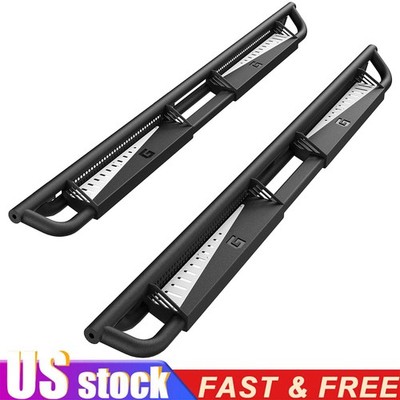 Drop 6'' Running Boards for 2007-2018 Chevy Silverado/Sierra Crew Cab Side Steps