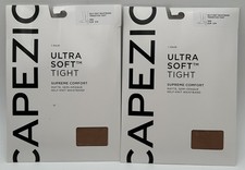 Capezio Ultra Soft Transition Tights 2-pack 1916 Suntan, Size S/M
