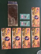 Disney Epcot Center 1982 Tickets and Memorabilia Lot Theme Park Collectibles