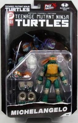 TMNT Ninja Turtles - McFarlane Toys - Figur Page Punchers - Michelangelo