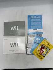 Nintendo Wii Operations Manuals System Setup Channels Settings Quick Guide