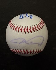 JACOB DEGROM SIGNED AUTOGRAPH BASEBALL METS CY YOUNG