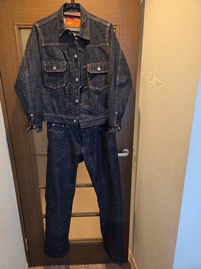 The Real Mccoys Dark Denim Setup