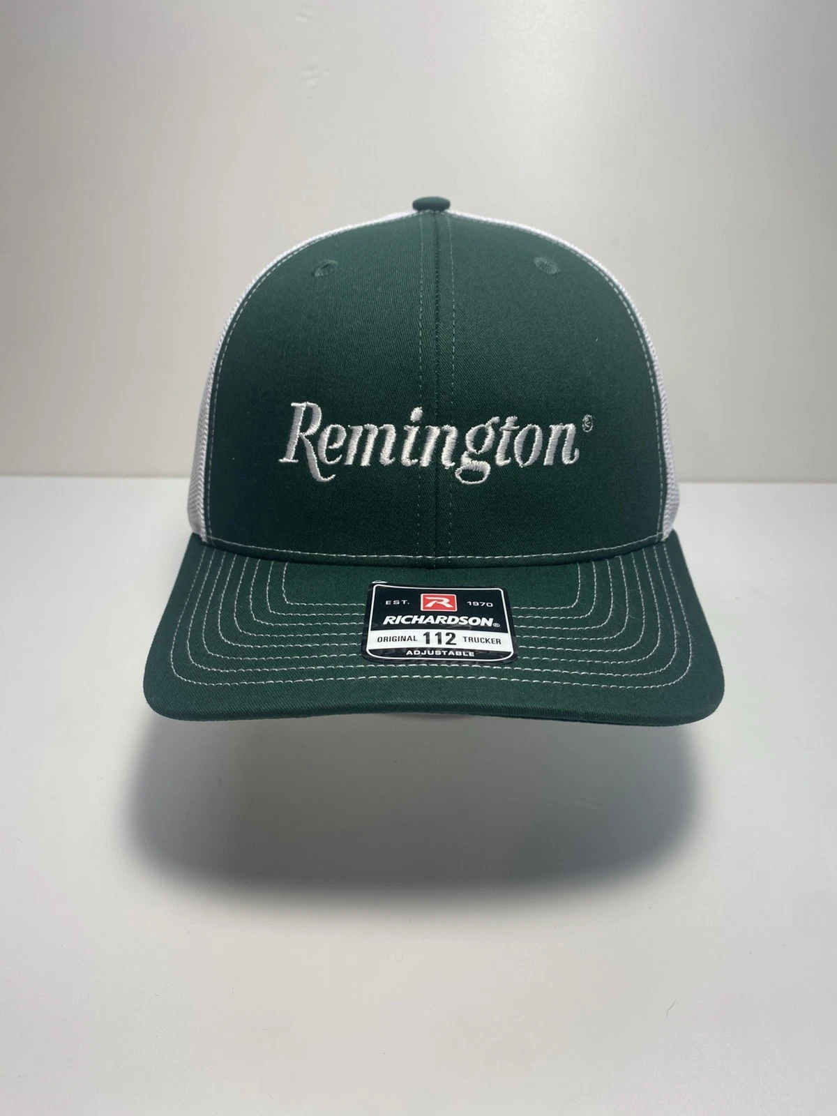 Remington Rifle Hunting Guns Forest Green/white Mesh Back Trucker Hat 112
Opens in a new window or t