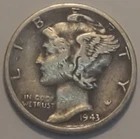 Nicer Low Mintage 1943 S Winged Liberty Head Mercury Dime