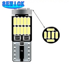 100Pcs T10 W5W 194 501 Led Canbus No Error Car Interior Light T10 26SMD 4014 Chi