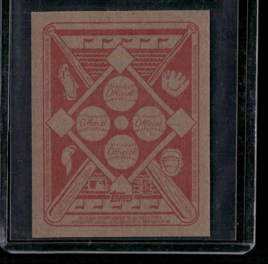 2005 Bowman Heritage #48 Roger Clemens ‘51 Topps Heritage Red Backs - Astros - Image 2 of 2