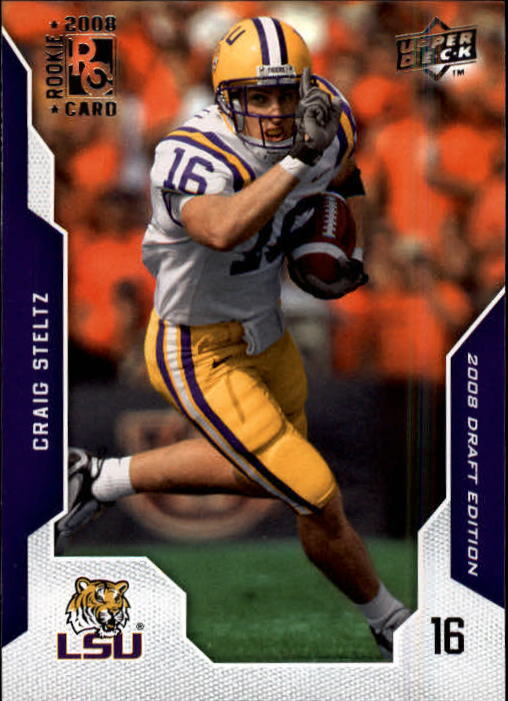 2008 Upper Deck Draft Edition Football (Pick Card From List) C128 09-24
