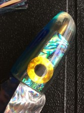 Vintage Shell Head RARE Hawaiian fishing lure Tuna Marlin Mahi Ono