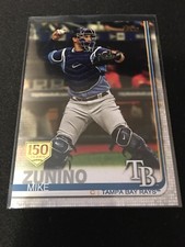 2019 TOPPS UPDATE 150 YEAR ANNIVERSARY GOLD STAMP #US289 MIKE ZUNINO TAMPA RAYS