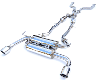 Invidia HS14IQ5GIS Gemini CatBack Exhaust for 14-24 Infiniti Q50