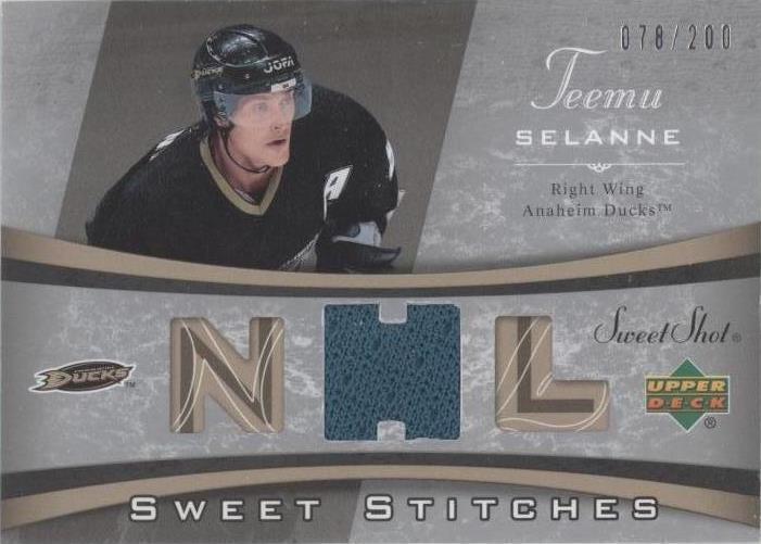 2006-07 Upper Deck Sweet Shot - Teemu Selanne #SS-TS - 1 of 1