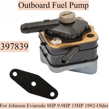 Pompa carburante fuoribordo nuova 397839 per Johnson Evinrude 8HP 9,9HP 15HP 1992-Vecchio