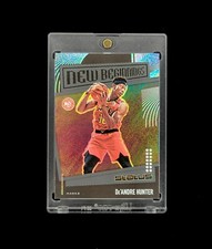 Deandre Hunter RC - 2019-20 Status Shimmer New Beginnings  Rookie Card Hawks #8