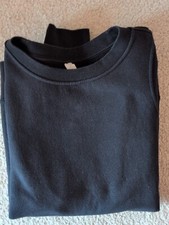 LULULEMON LOUNGEFUL BLACK CREW NECK SWEATSHIRT SIZE 8 and 10 EUC BOTH 