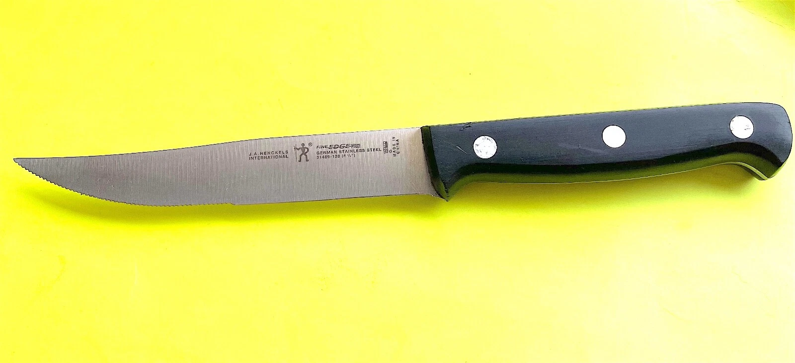 J A Henckels Serrated & Fine Edge Knife Sub Bread 5" Zwilling 31469-120 Steel NJ