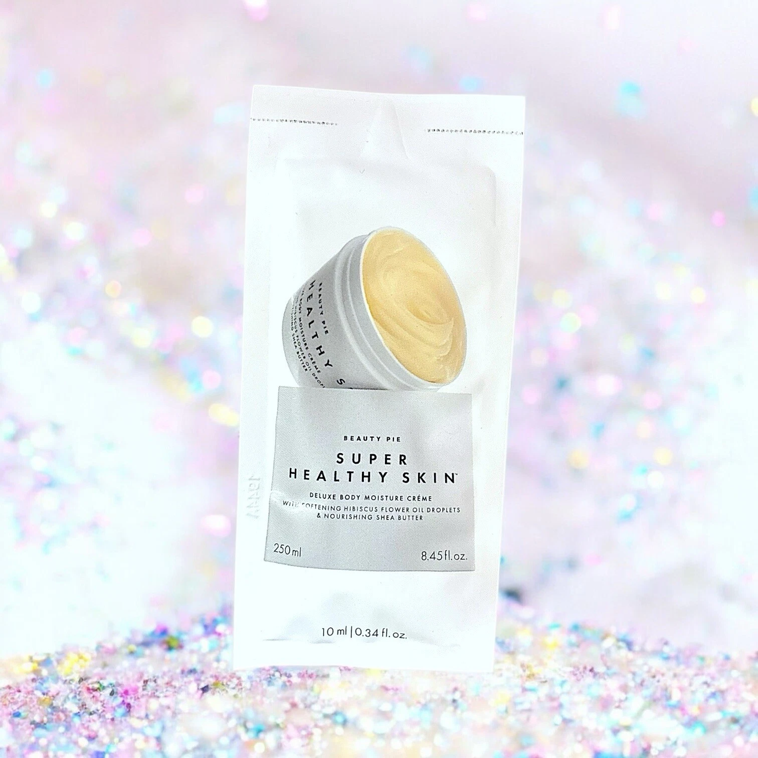 Beauty Pie Super Healthy Skin Deluxe Body Moisture Creme Sachet Front