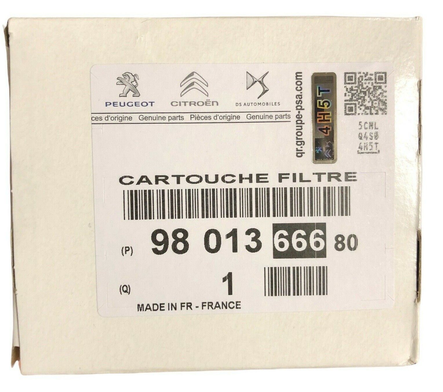 Fuel Filter For Vauxhall Combo Mk4 Vivaro C Crossland X Grandland X