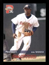 2003 Grandstand Portland Sea Dogs Nelson Castro BXCP38
