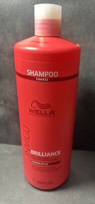 Wella professionals Invigo Brilliance Shampoo For Coarse Hair 1L 33.8 Fl Oz